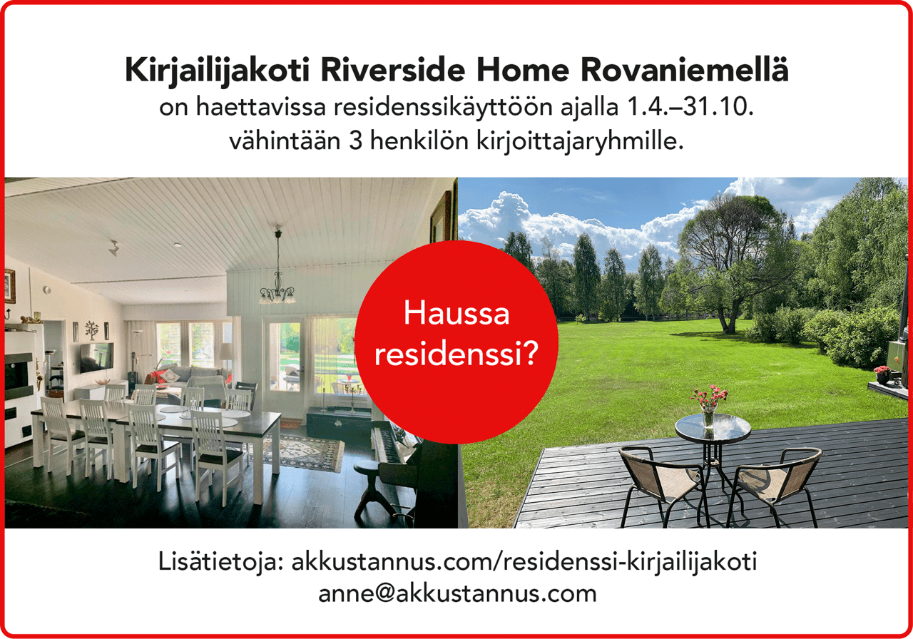 Kirjailijaresidenssi Rovaniemellä